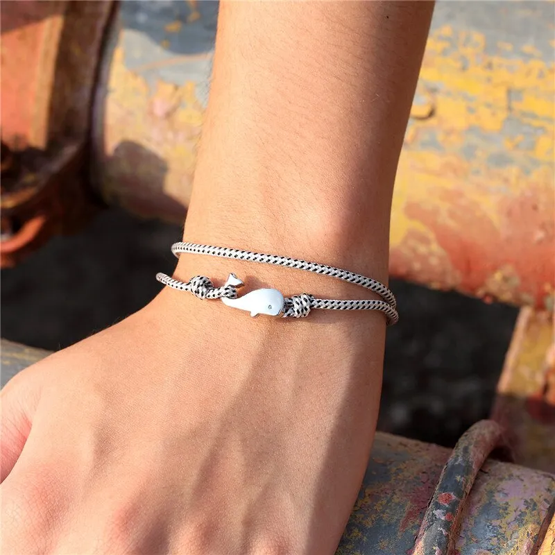 Little Whale Bracelet - various colours
