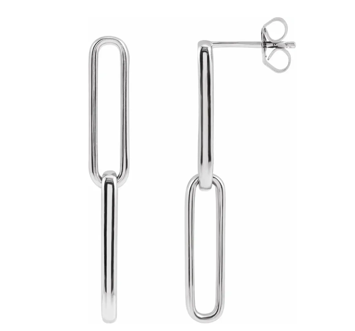 Long Links Earrings