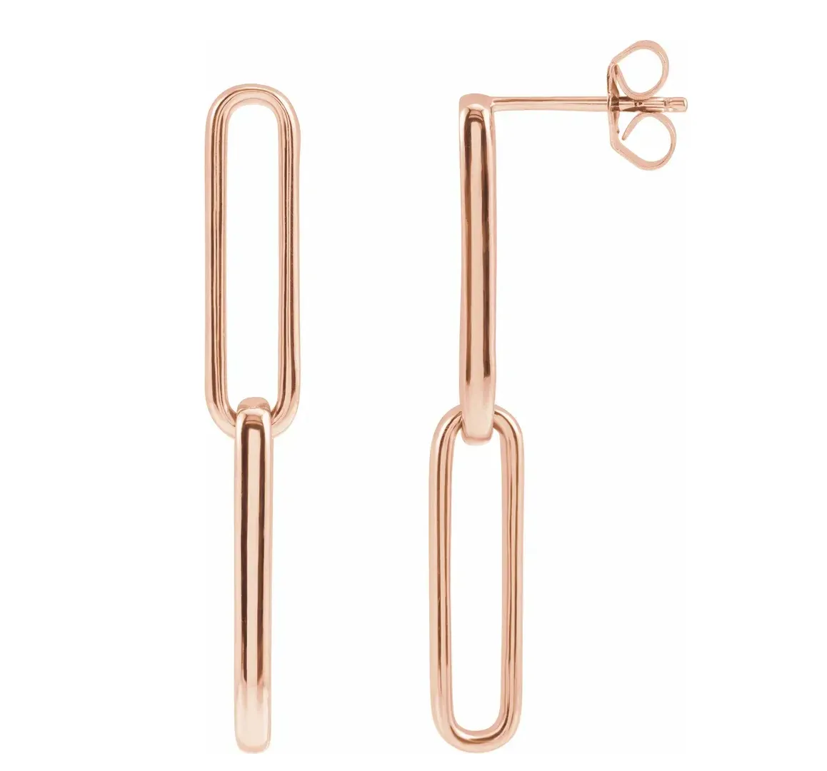 Long Links Earrings