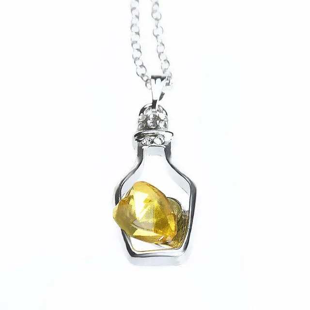 Love In A Bottle - Crystal Necklace