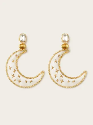 Lune Scintillante Earrings