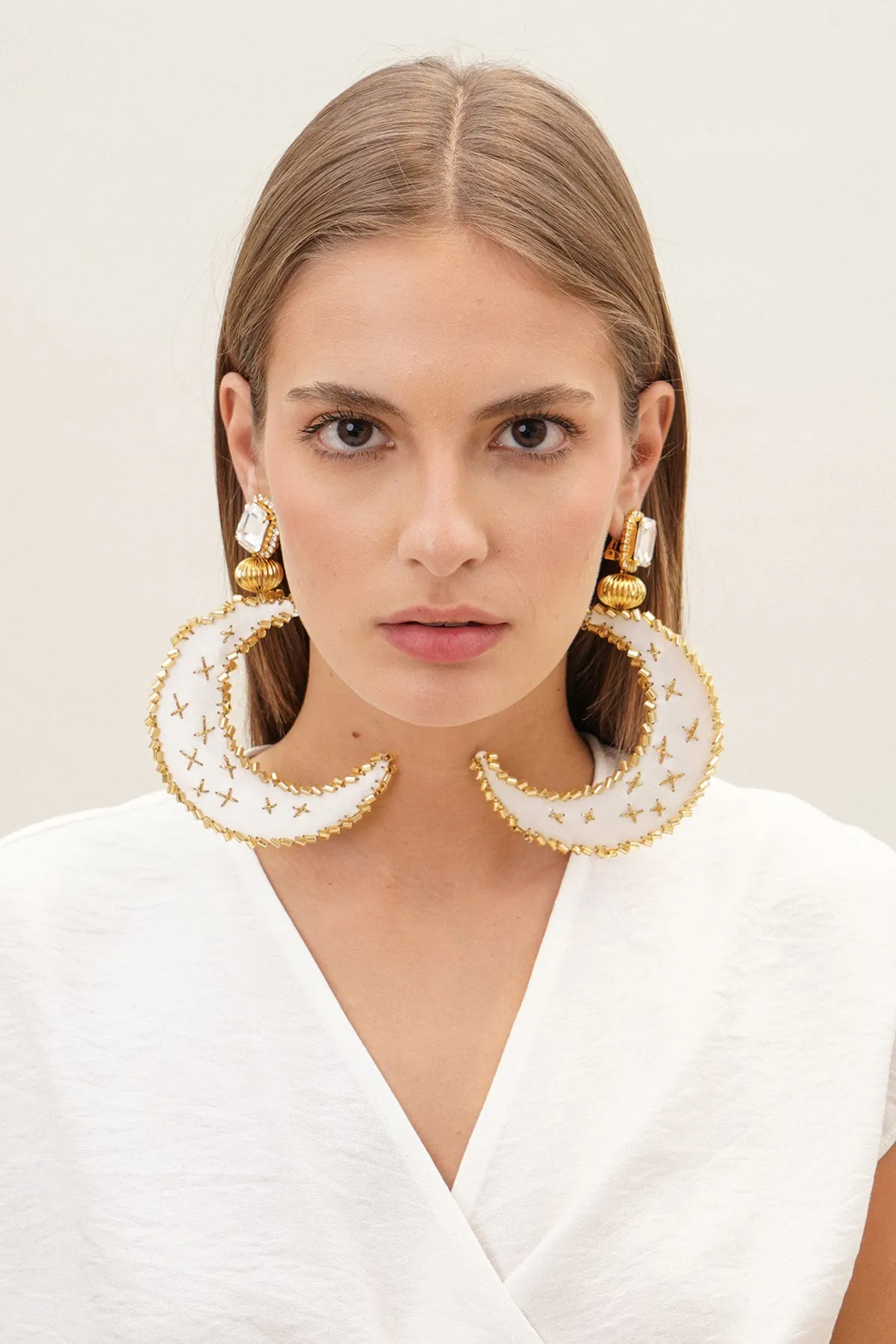 Lune Scintillante Earrings