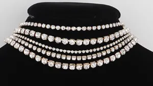 LUSHISH GLAM LAYERED CHOKER