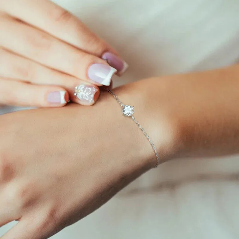 Luxe 1CT Moissanite Diamond Bracelet