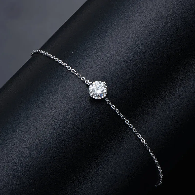 Luxe 1CT Moissanite Diamond Bracelet
