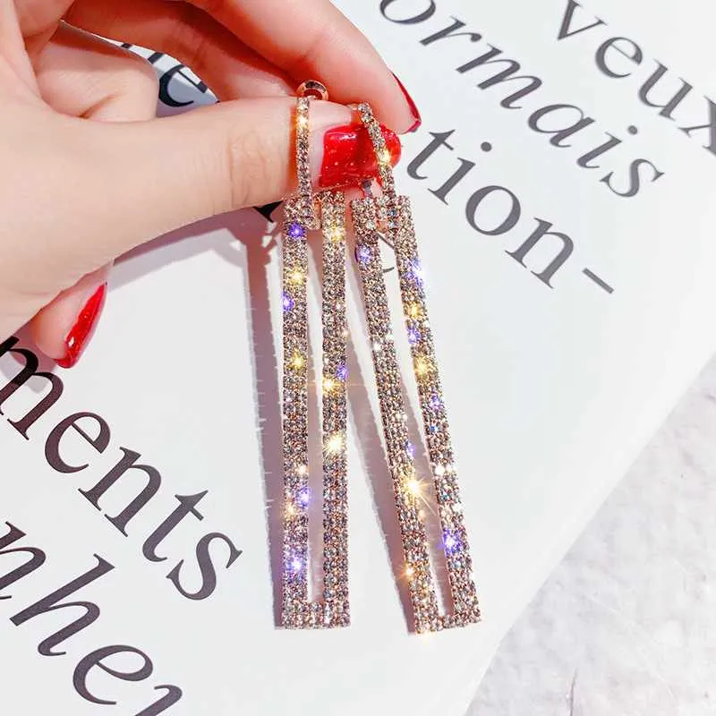 Luxury Geometric Drop Earrings