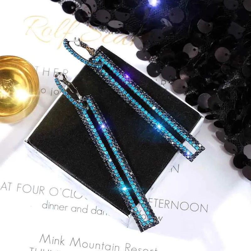 Luxury Geometric Drop Earrings