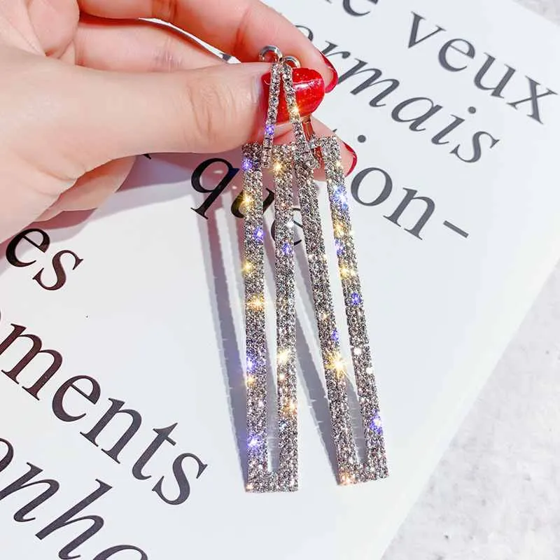 Luxury Geometric Drop Earrings