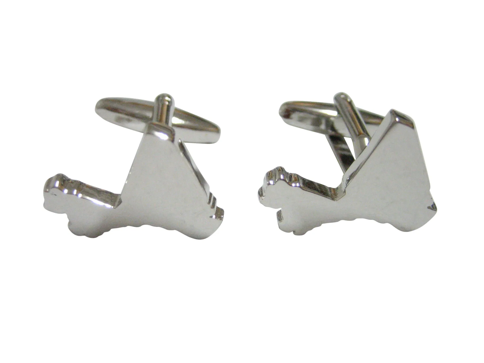Mali Map Shape Cufflinks