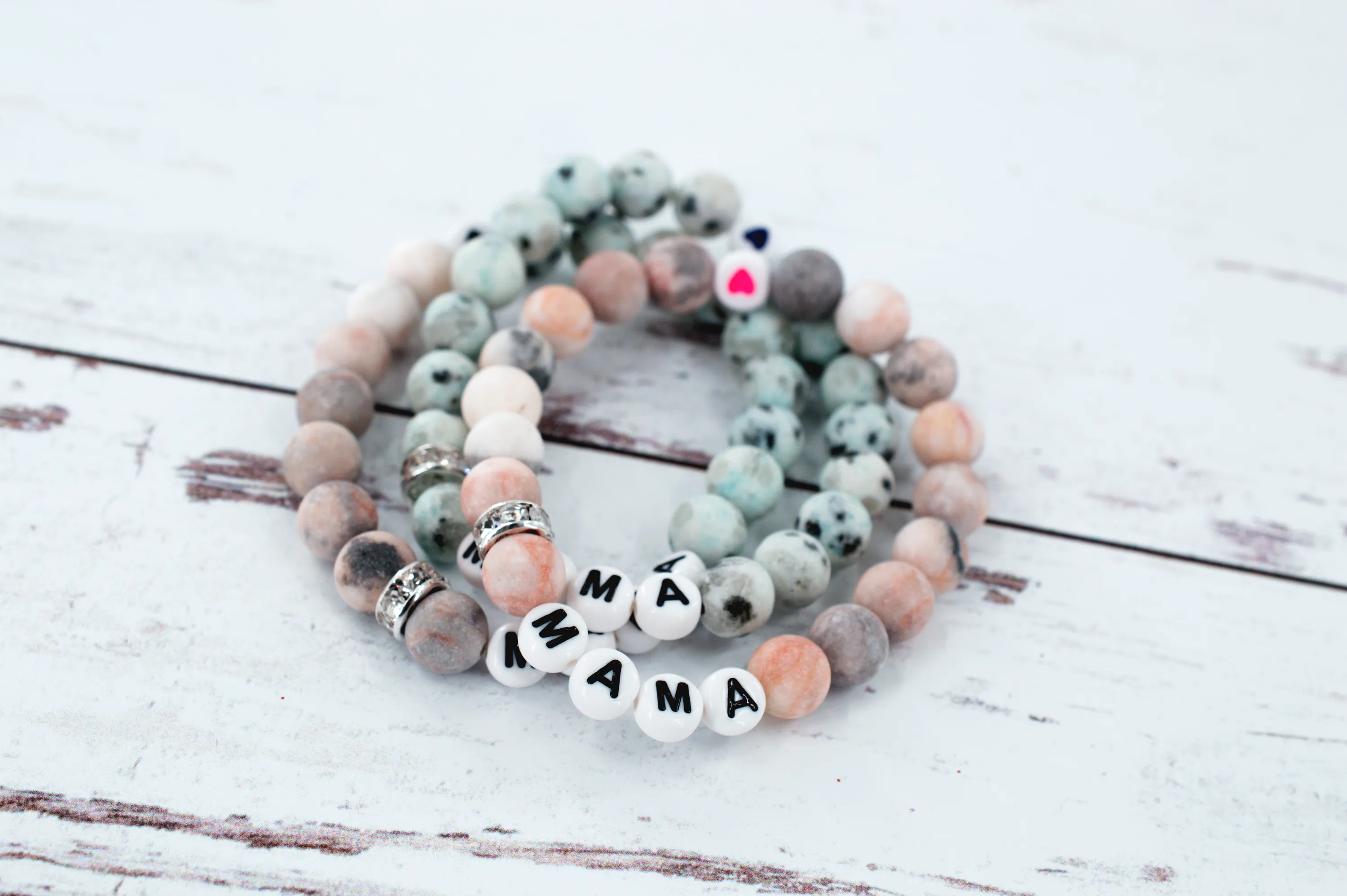 MAMA COLLECTION: JASPER GEMSTONE BRACELET