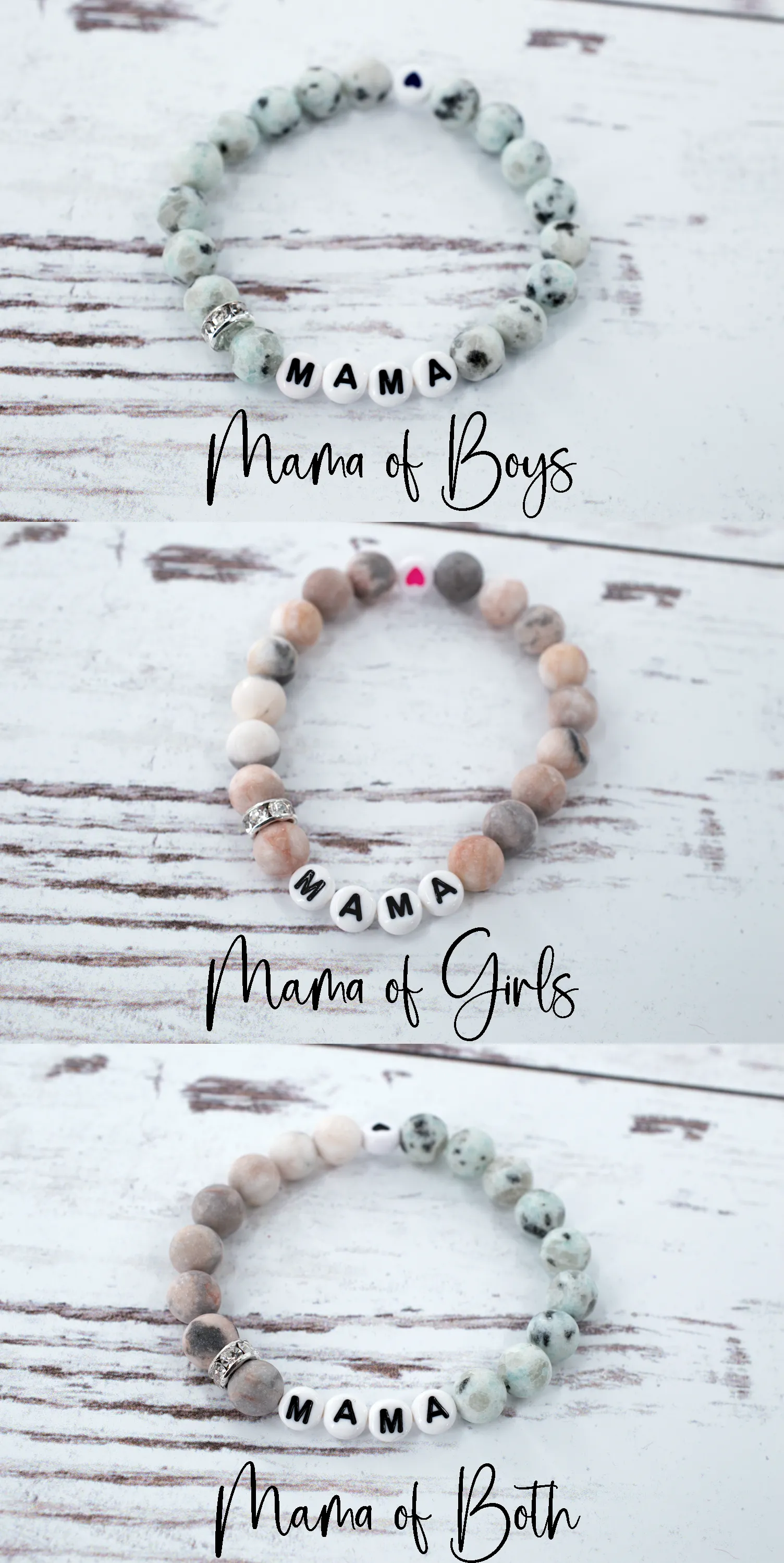 MAMA COLLECTION: JASPER GEMSTONE BRACELET