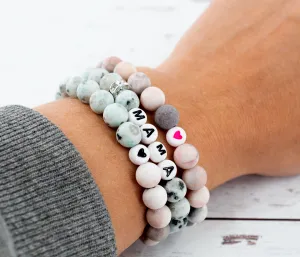 MAMA COLLECTION: JASPER GEMSTONE BRACELET
