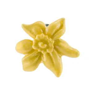 March Daffodil Small Brooch Pin