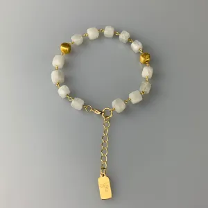 ME™ Gemstone Chain Bracelet - White