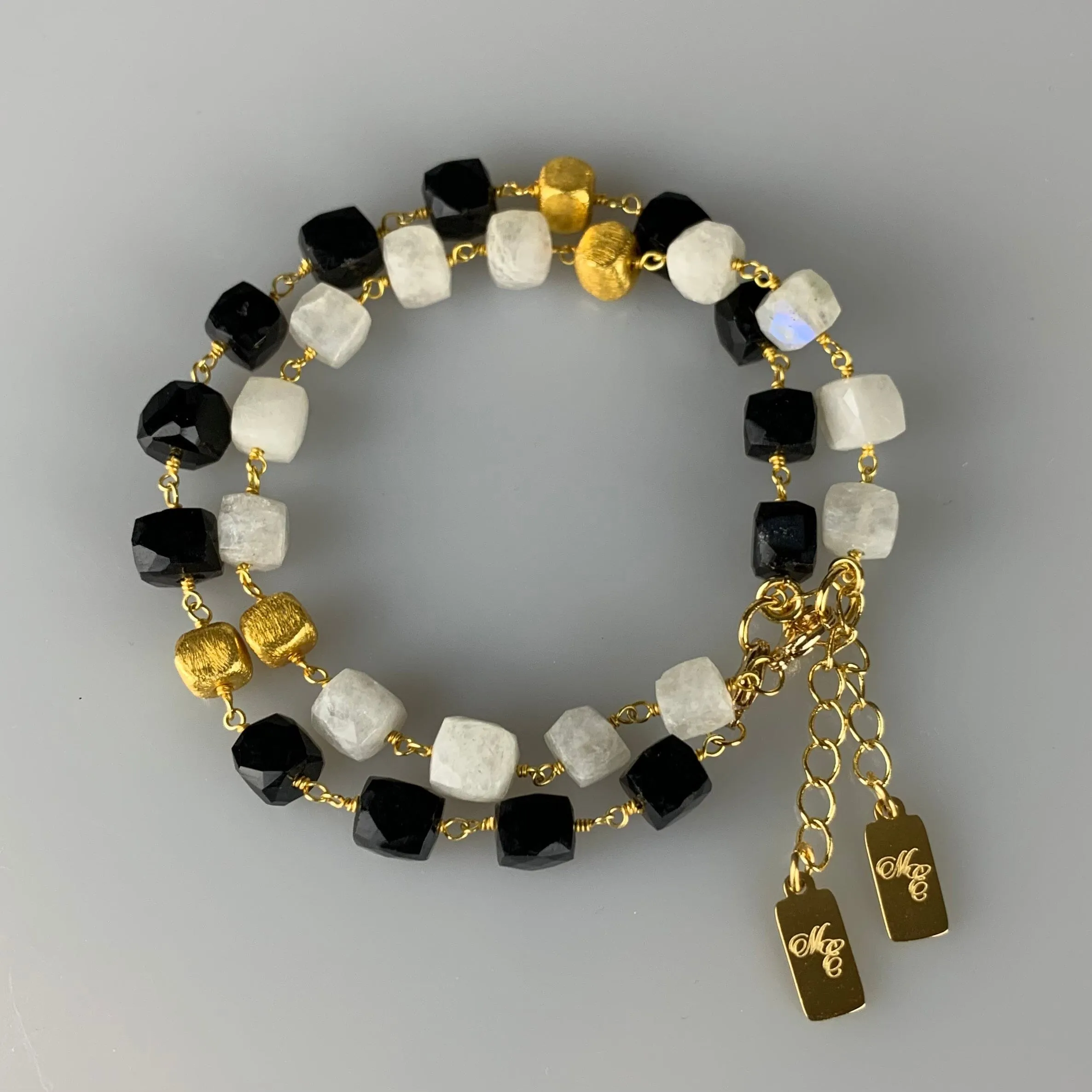 ME™ Gemstone Chain Bracelet - White