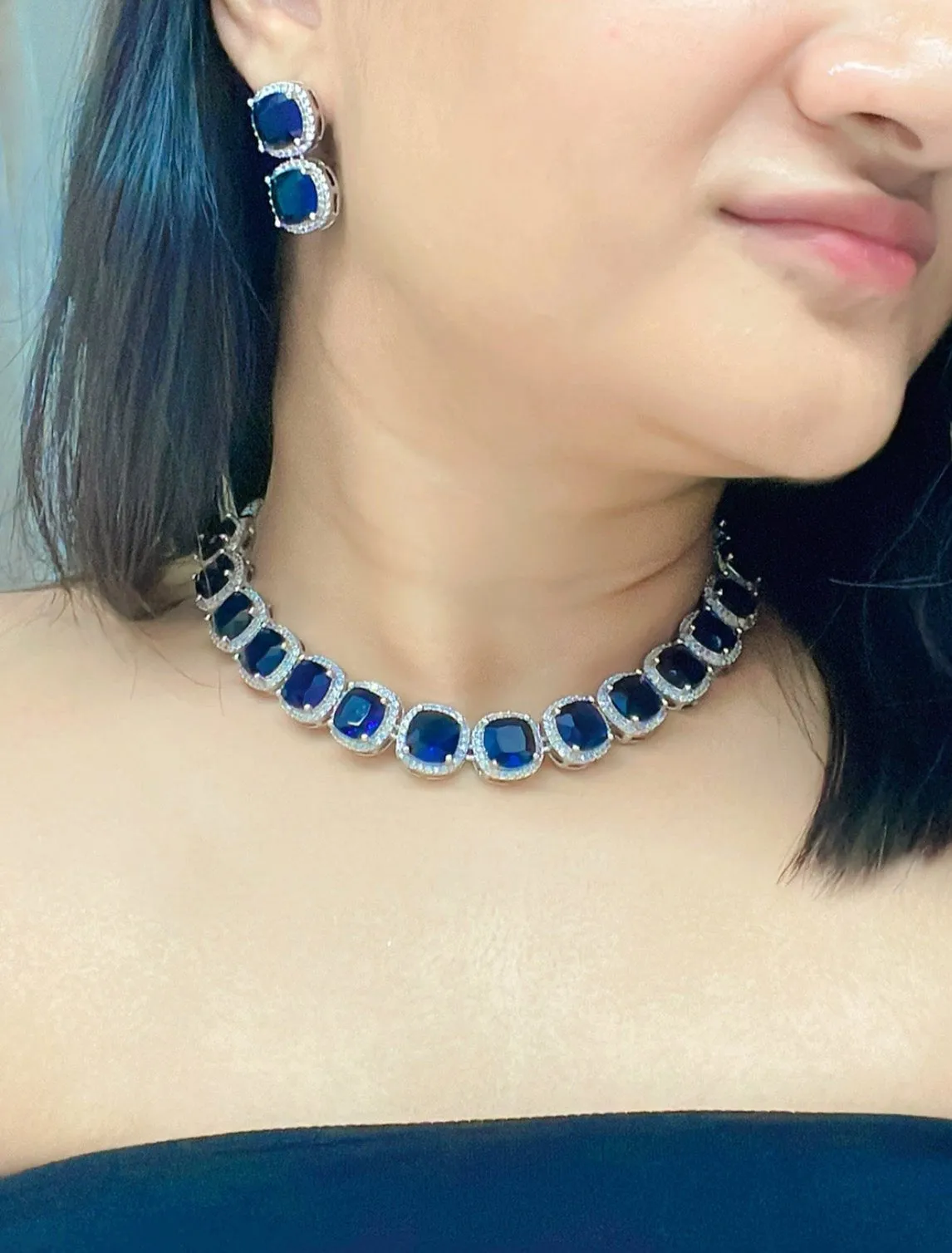 Meher AD Necklace Set