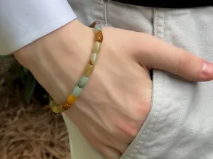 Men's Natural Jade Adjustable Bracelet