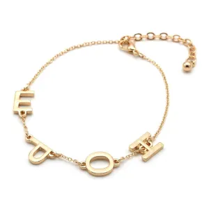 Message Chain Bracelets