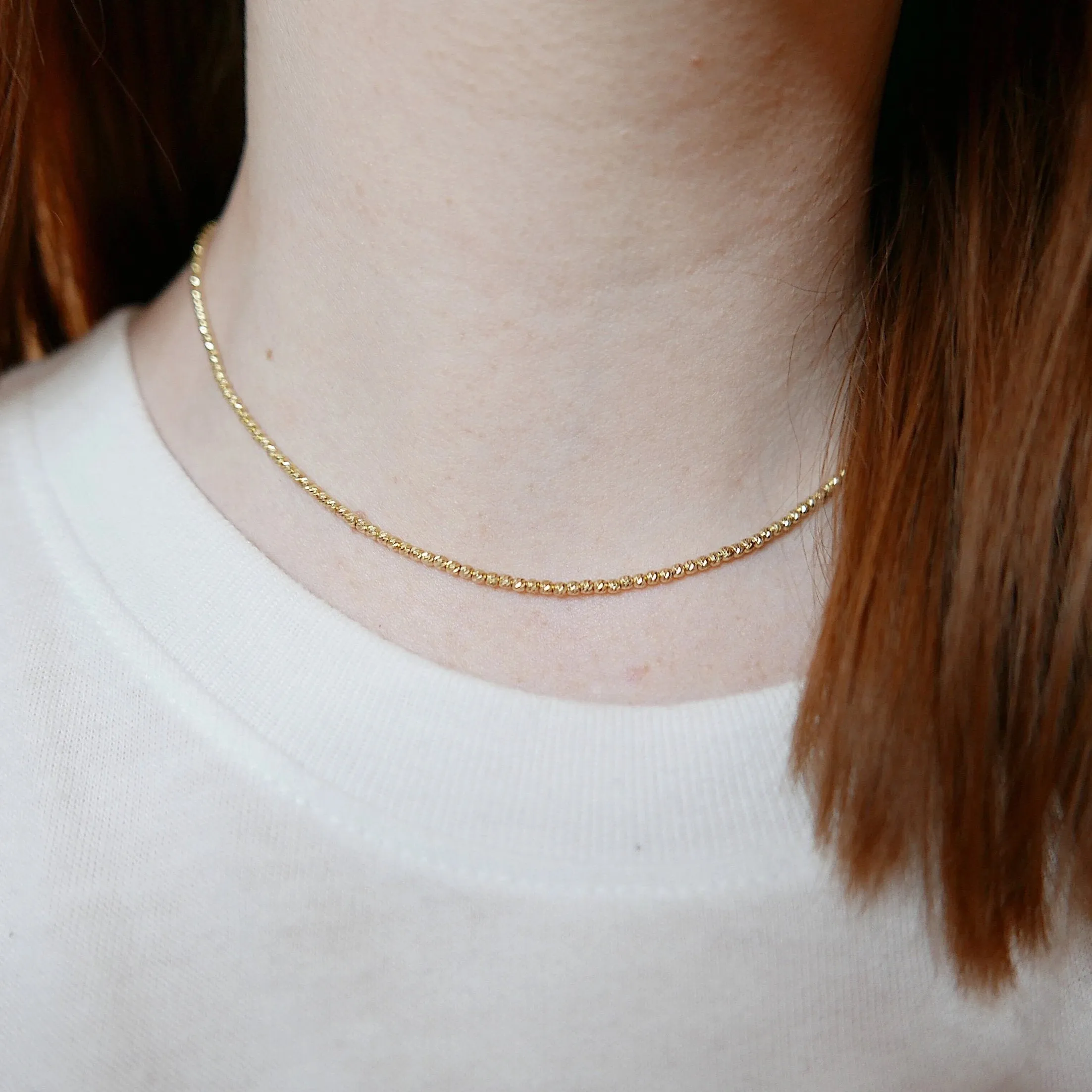 Mini Adjustable Discotheque Choker