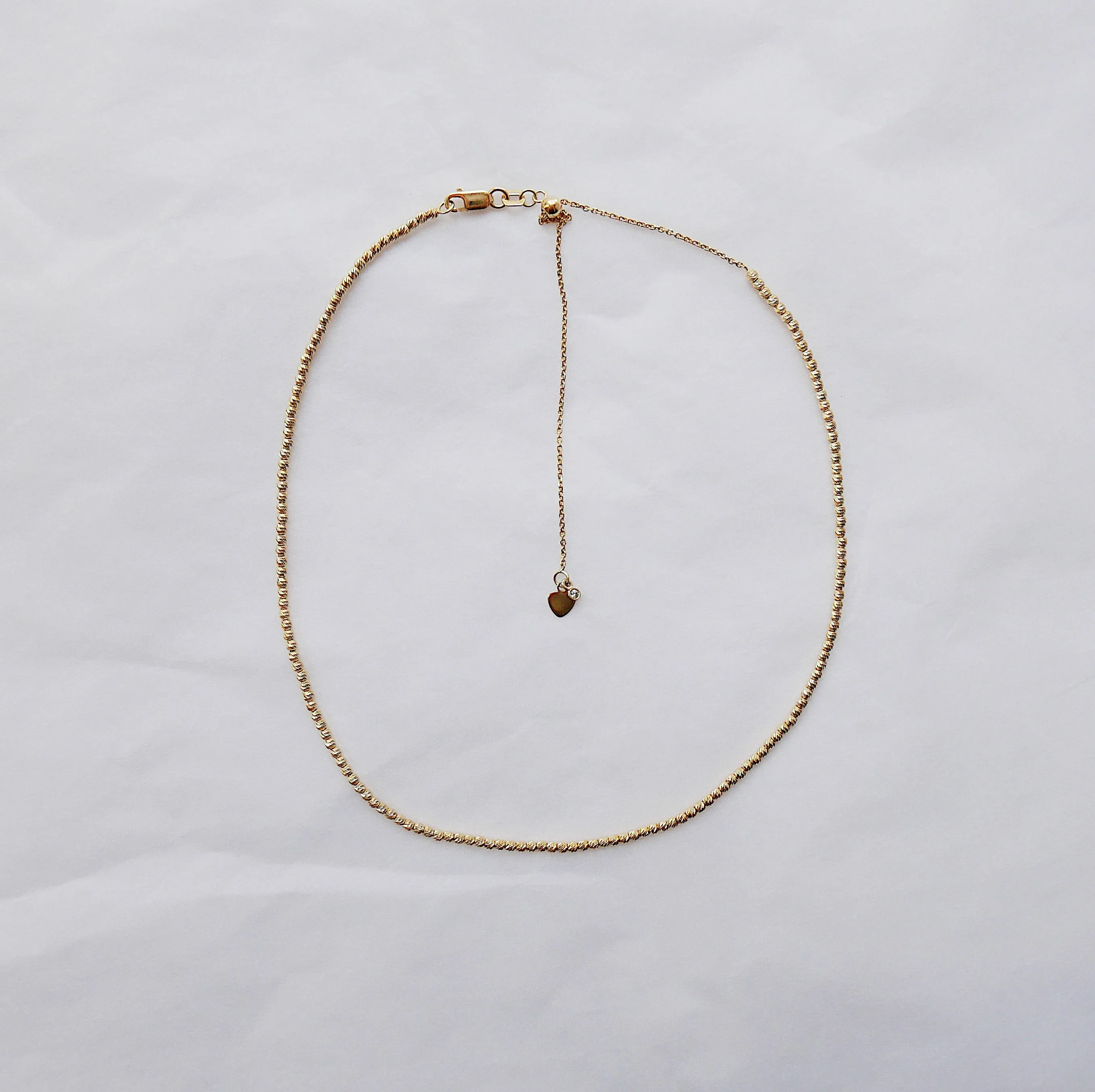 Mini Adjustable Discotheque Choker