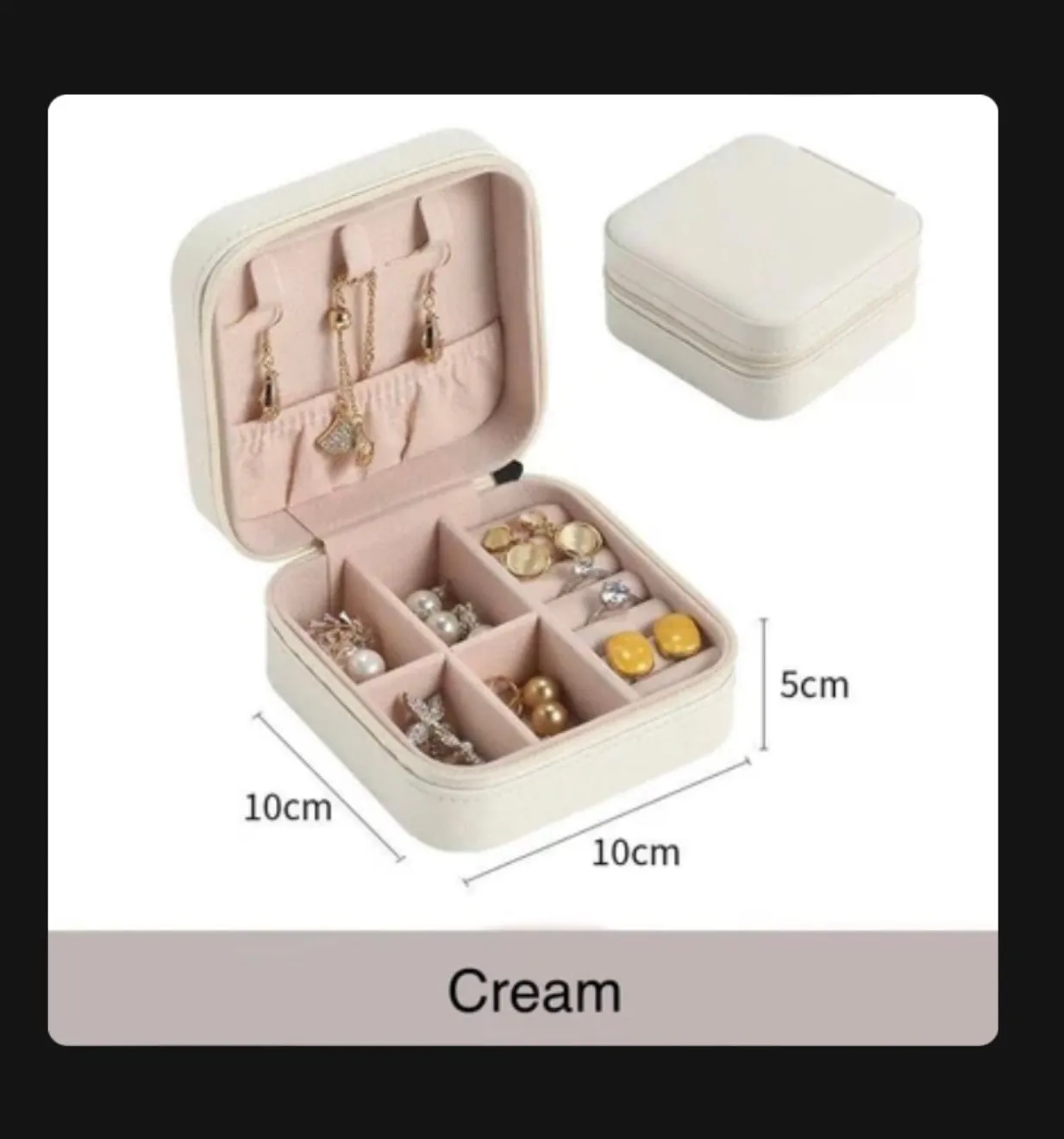 Mini Travel Jewelry Case