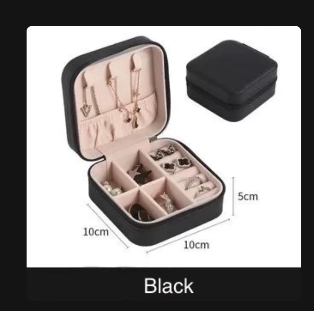 Mini Travel Jewelry Case