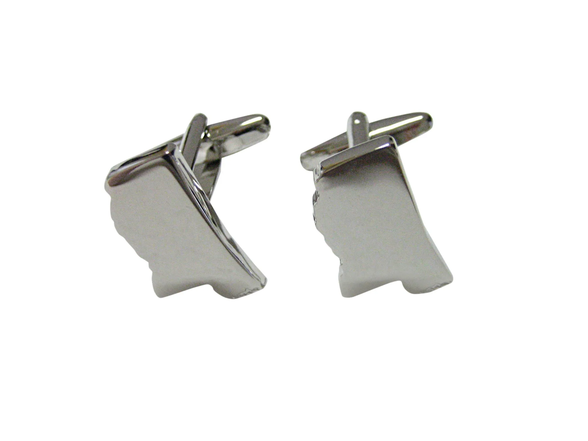 Mississippi State Map Shape Cufflinks