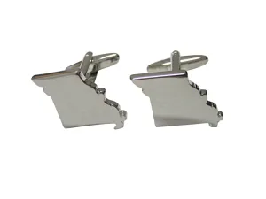 Missouri State Map Shape Cufflinks