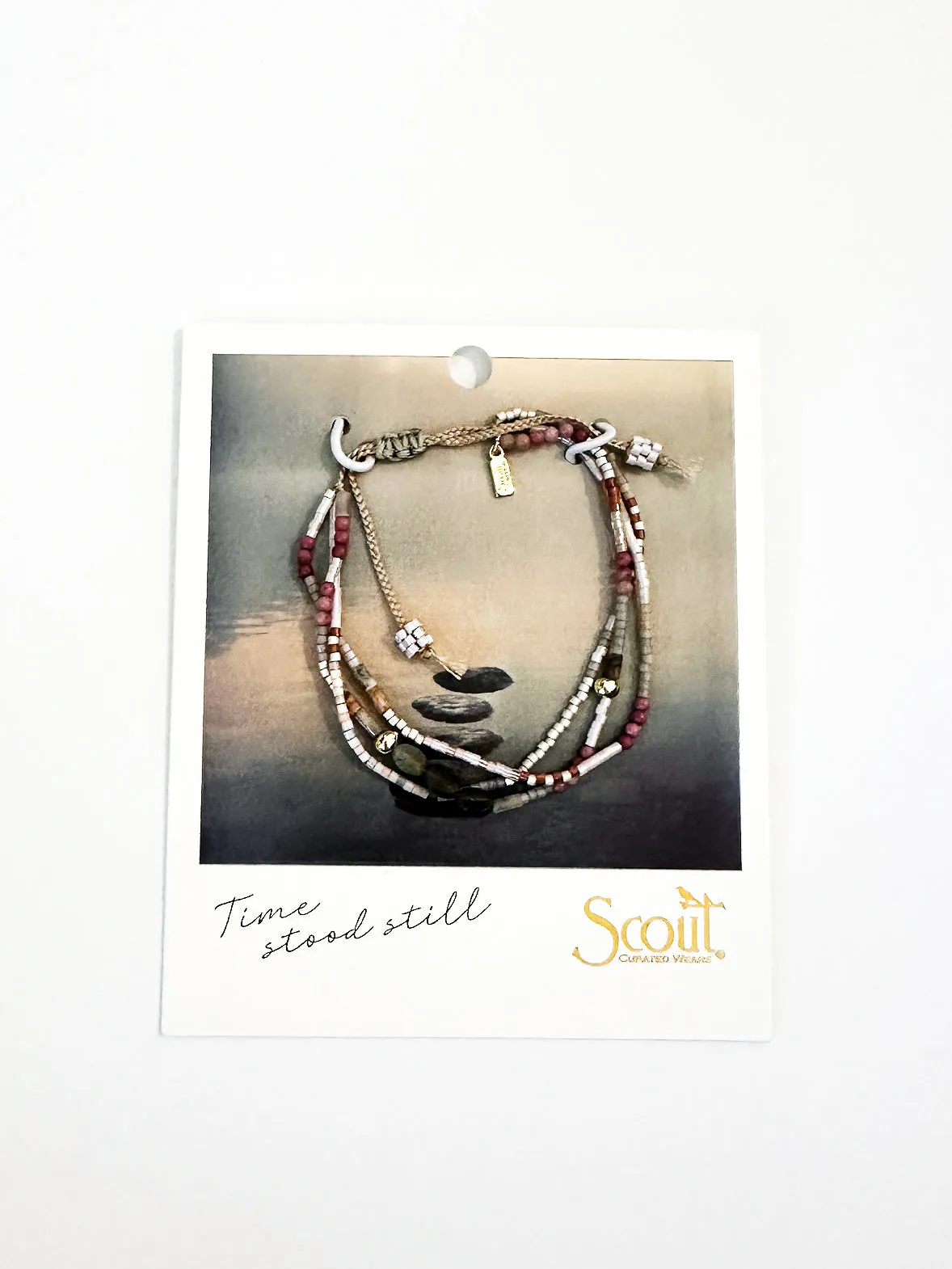 Mixed Media Carded Bracelet