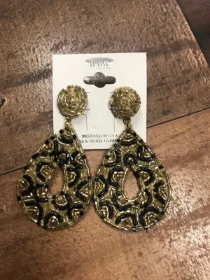 Molly Beaded Teardrop Earring