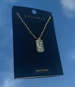 Moon Crystal Necklace(Gold)