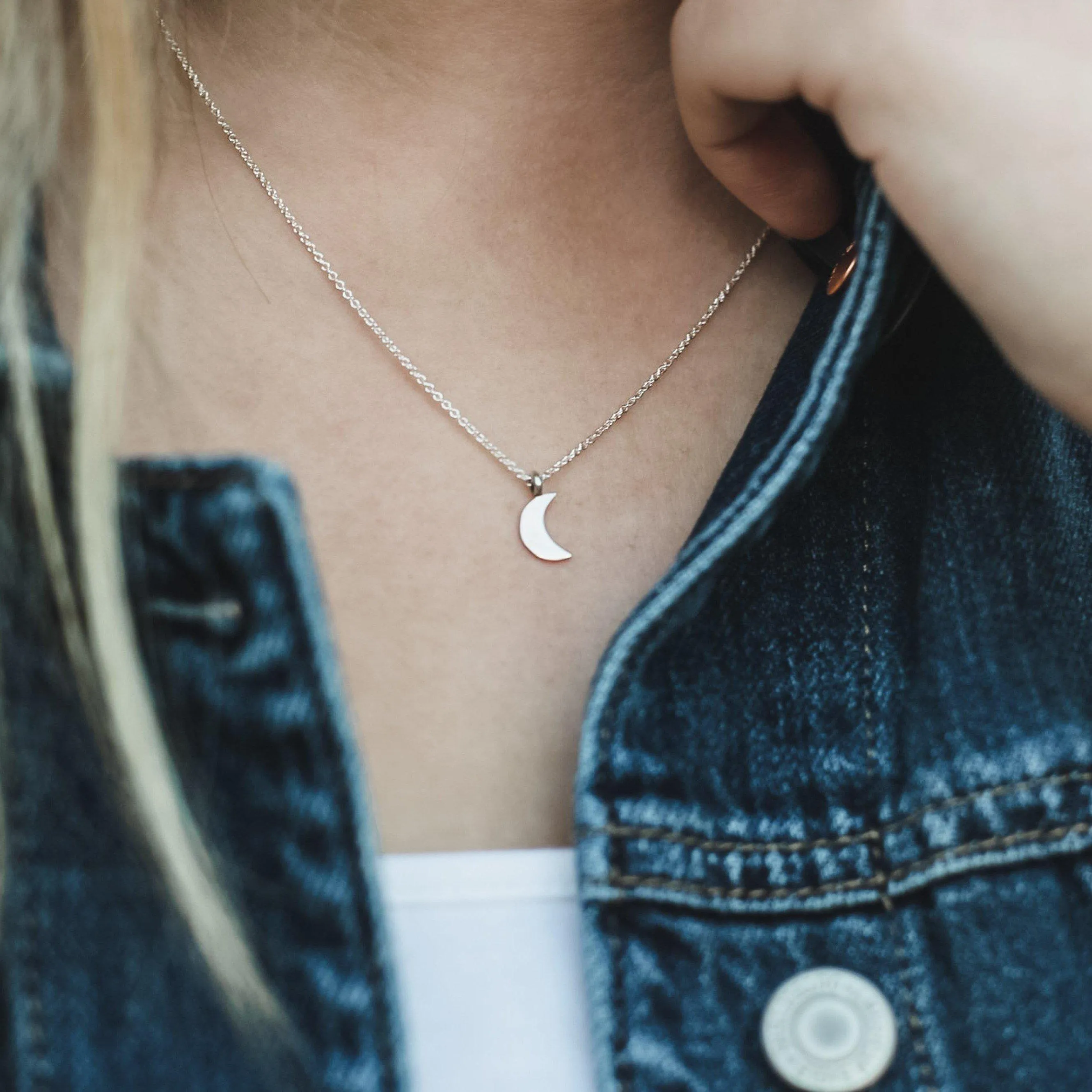 Moon Drop Necklace