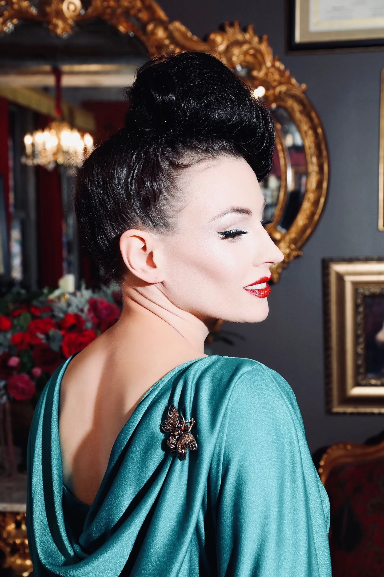 Moth Brooch "Karl"
