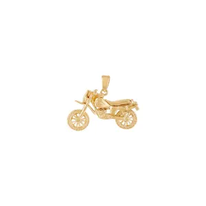 Motorcycle Charm 14K