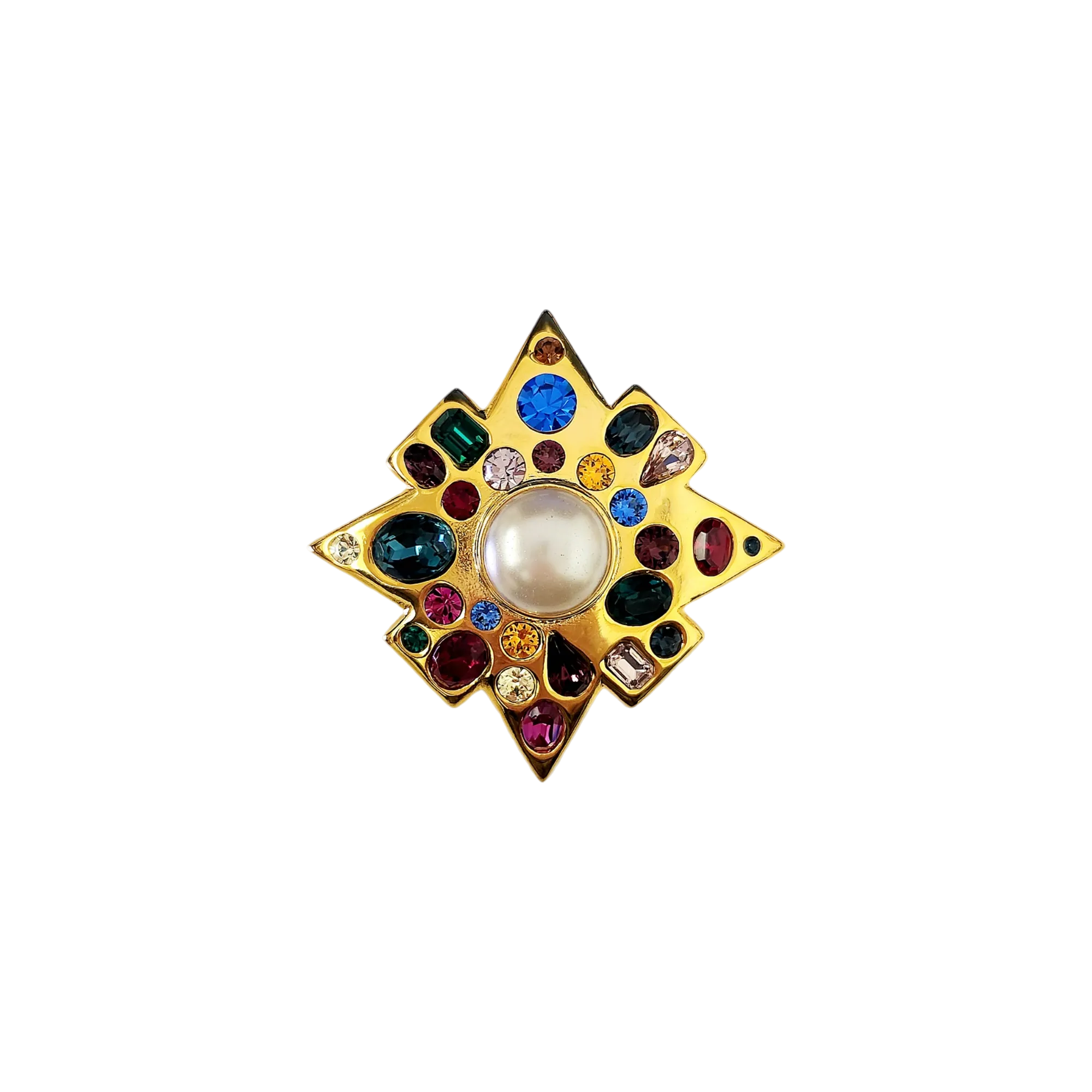 Multi Gem Cross Pin