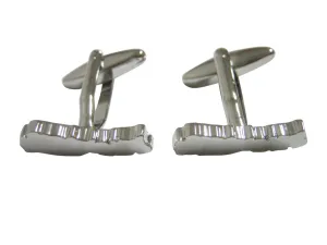 Nepal Map Shape Cufflinks