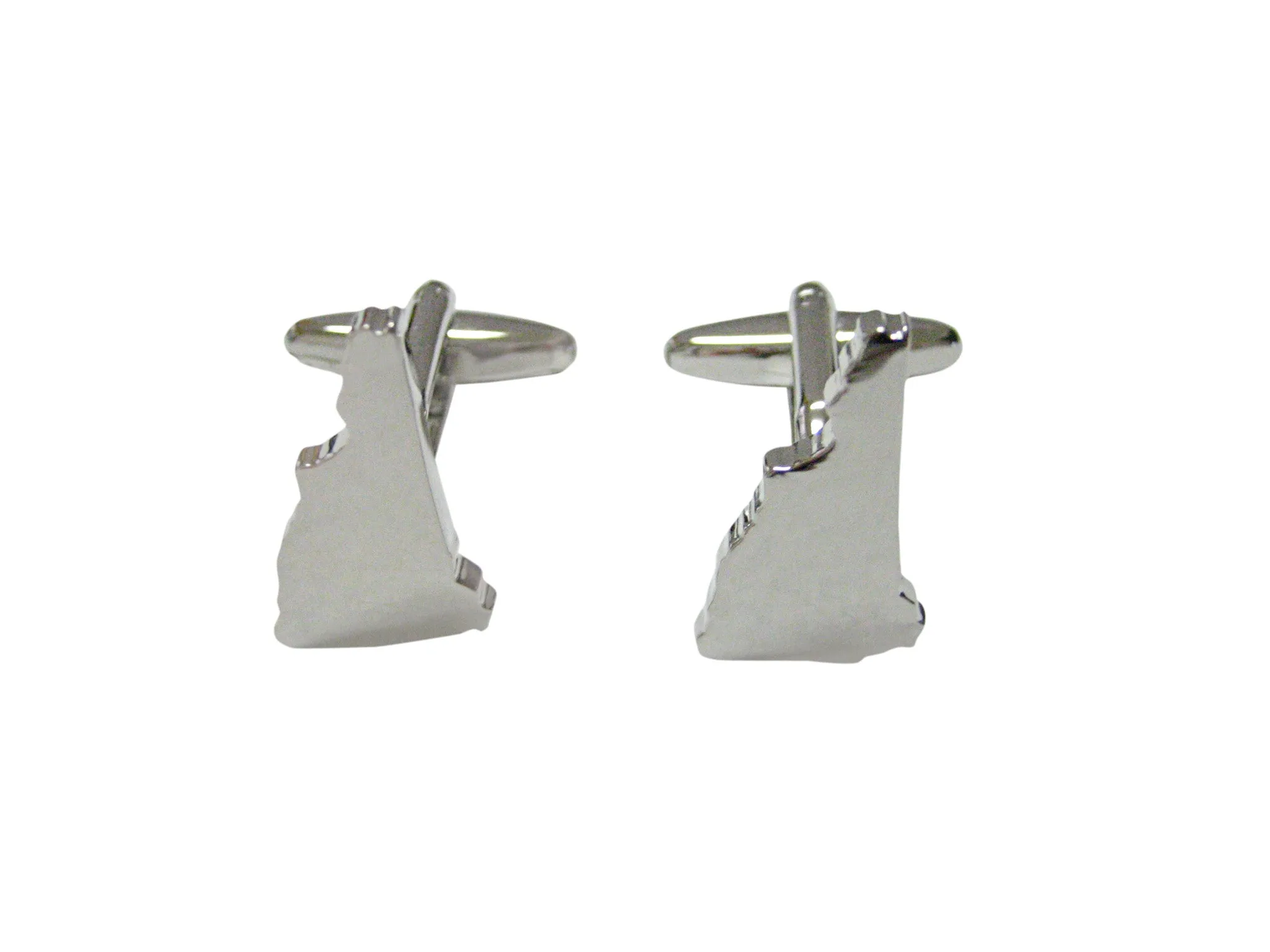 New Hampshire State Map Shape Cufflinks