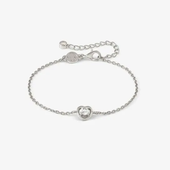 Nomination Cosmic Love Heart Silver Bracelet