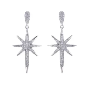 North Star Dangle Earrings