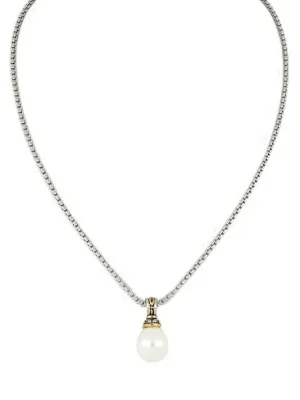 Ocean Images Collection - Seashell Pearl Slider with Chain