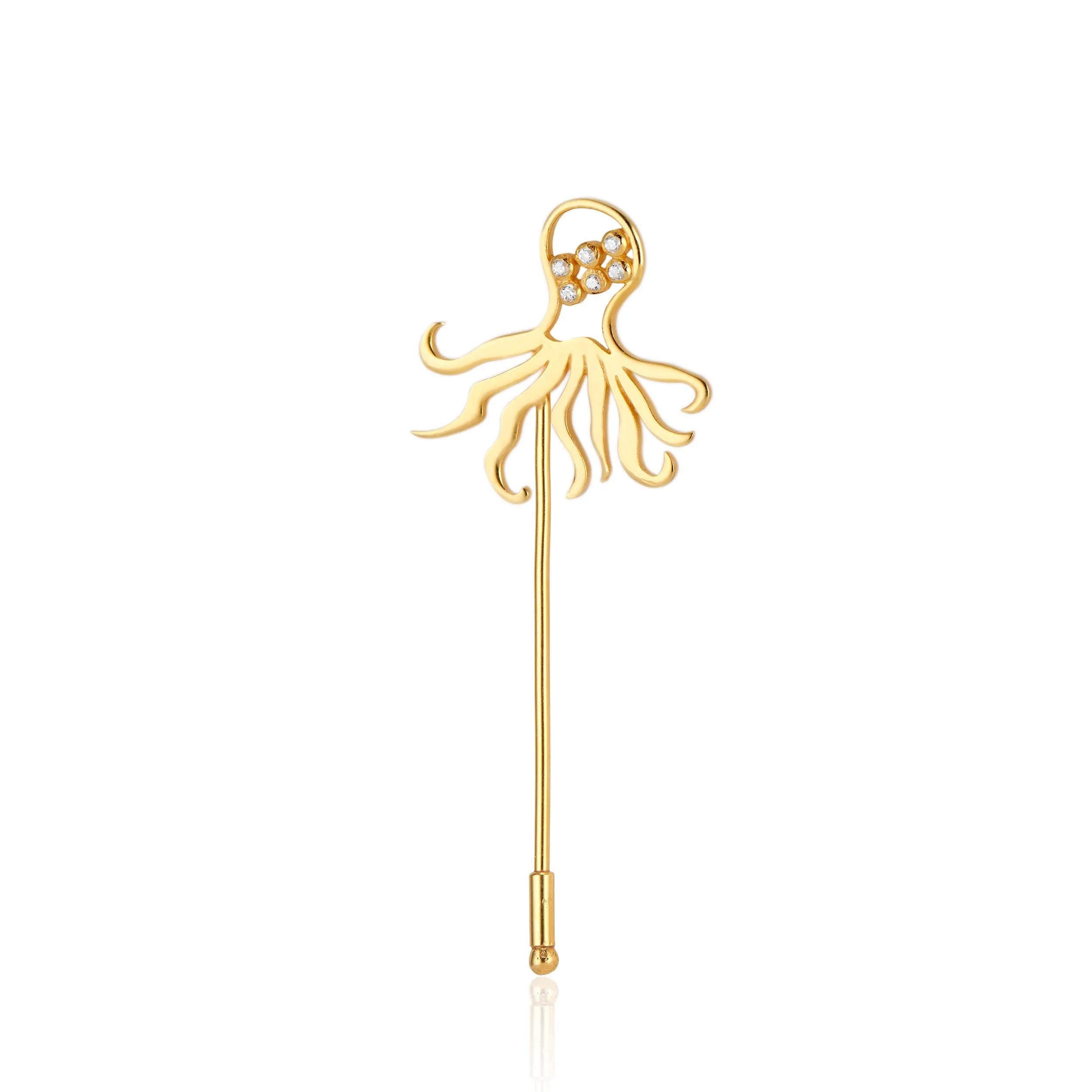 Octopus Lapel Pin