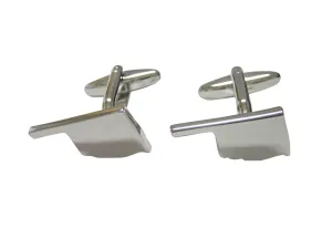 Oklahoma State Map Shape Cufflinks