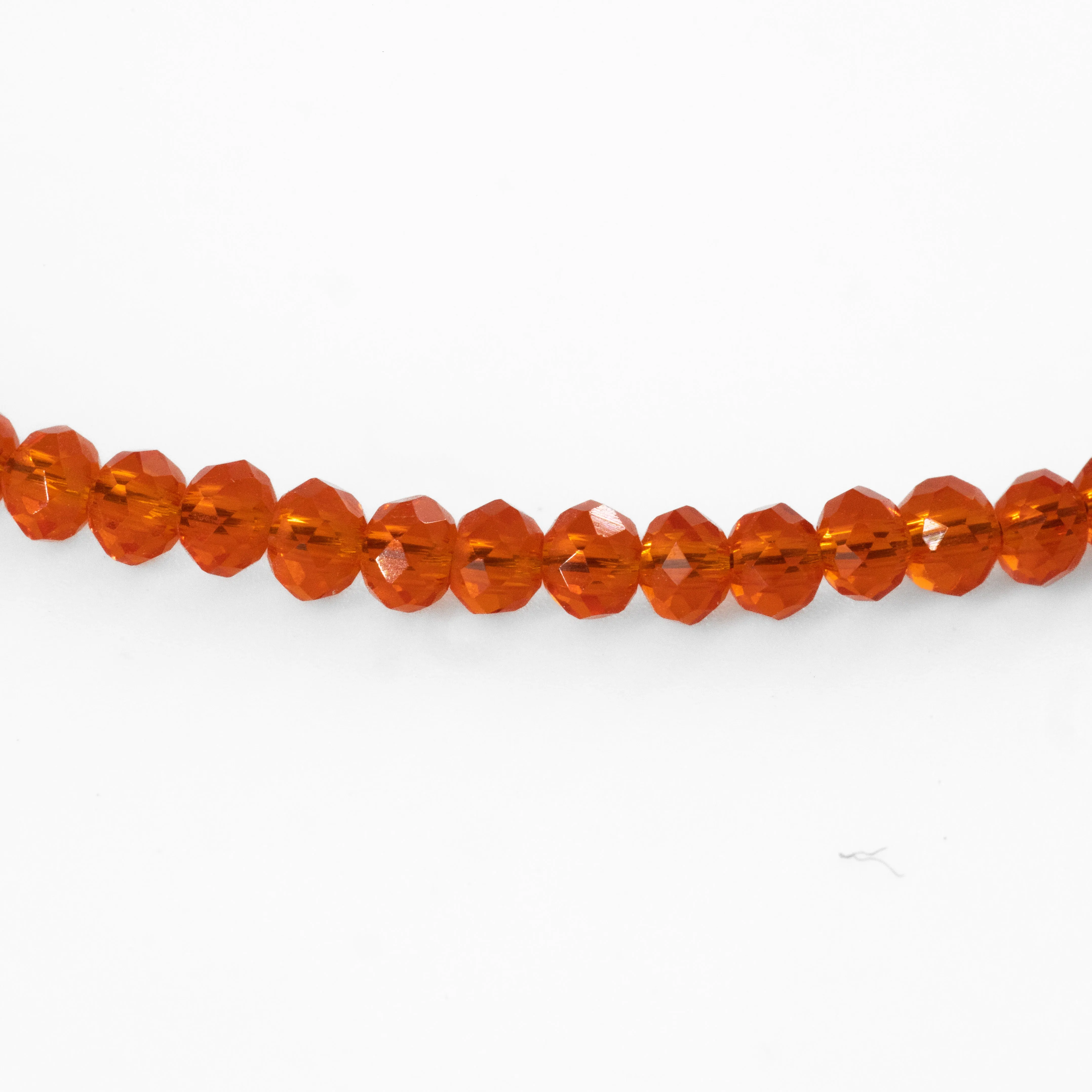 Orange Beaded Choker