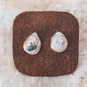 Organic Studs - Mexican Opal #3
