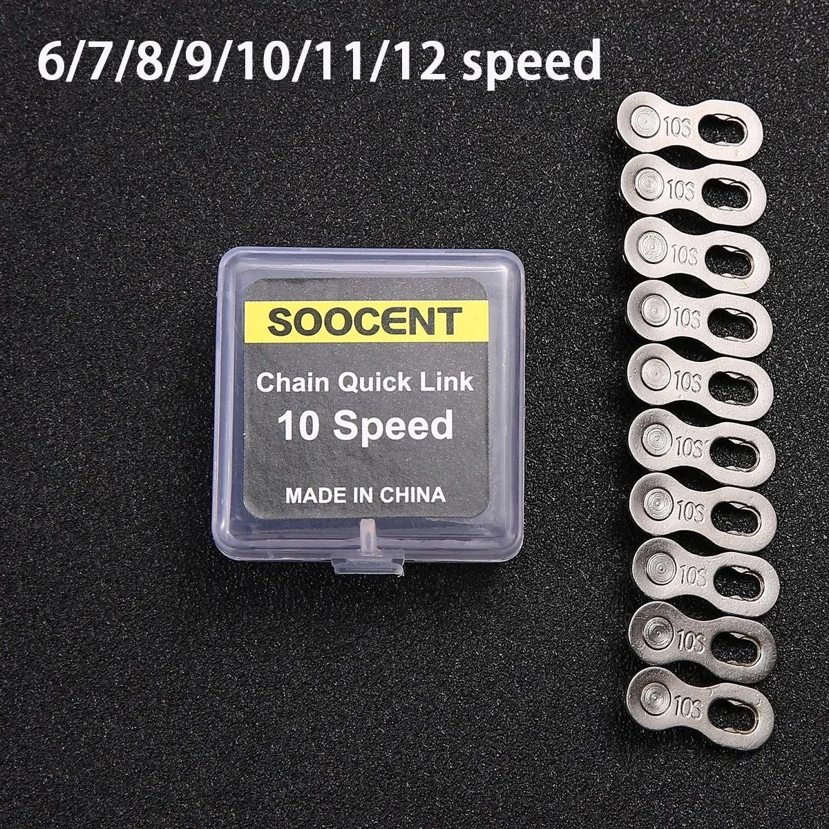 Pack of 5 Bicycle Chain Split Links for the Cycolinks Split Link bracelets