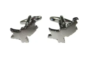 Pakistan Map Shape and Flag Design Cufflinks