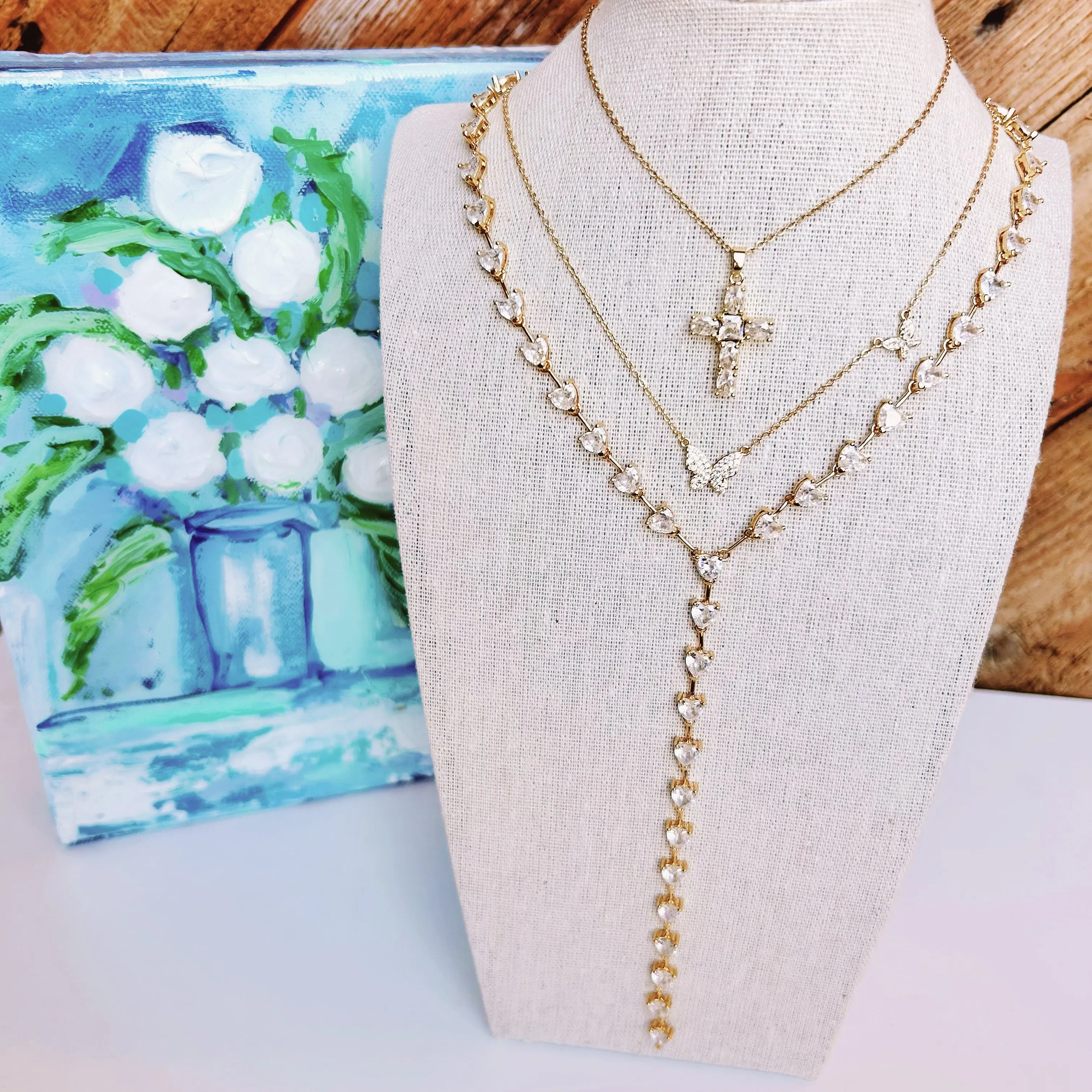 Passion Drop Heart Sexy Necklace
