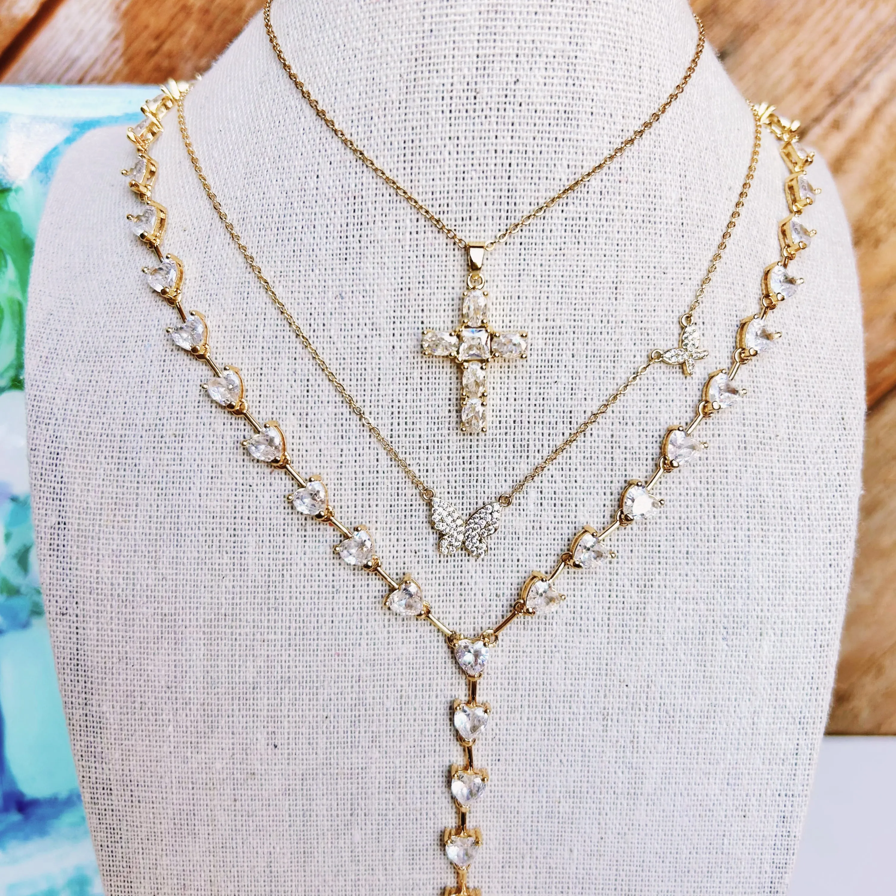 Passion Drop Heart Sexy Necklace