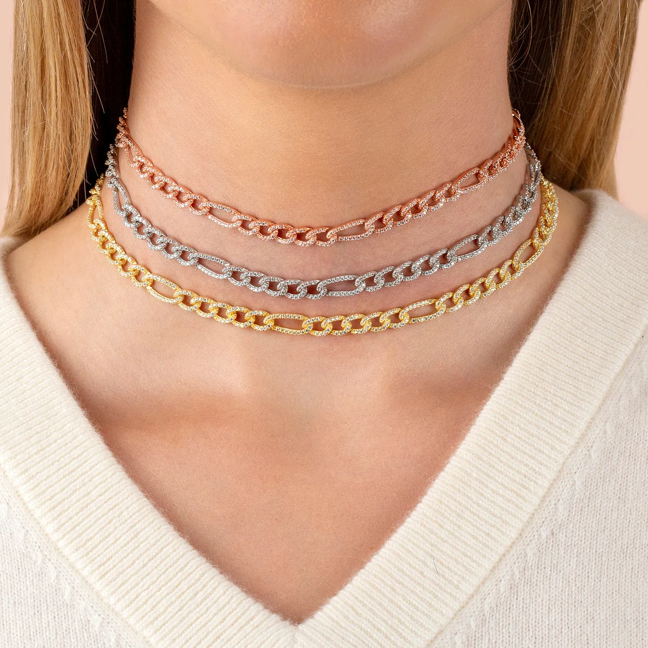 Pavé Figaro Choker