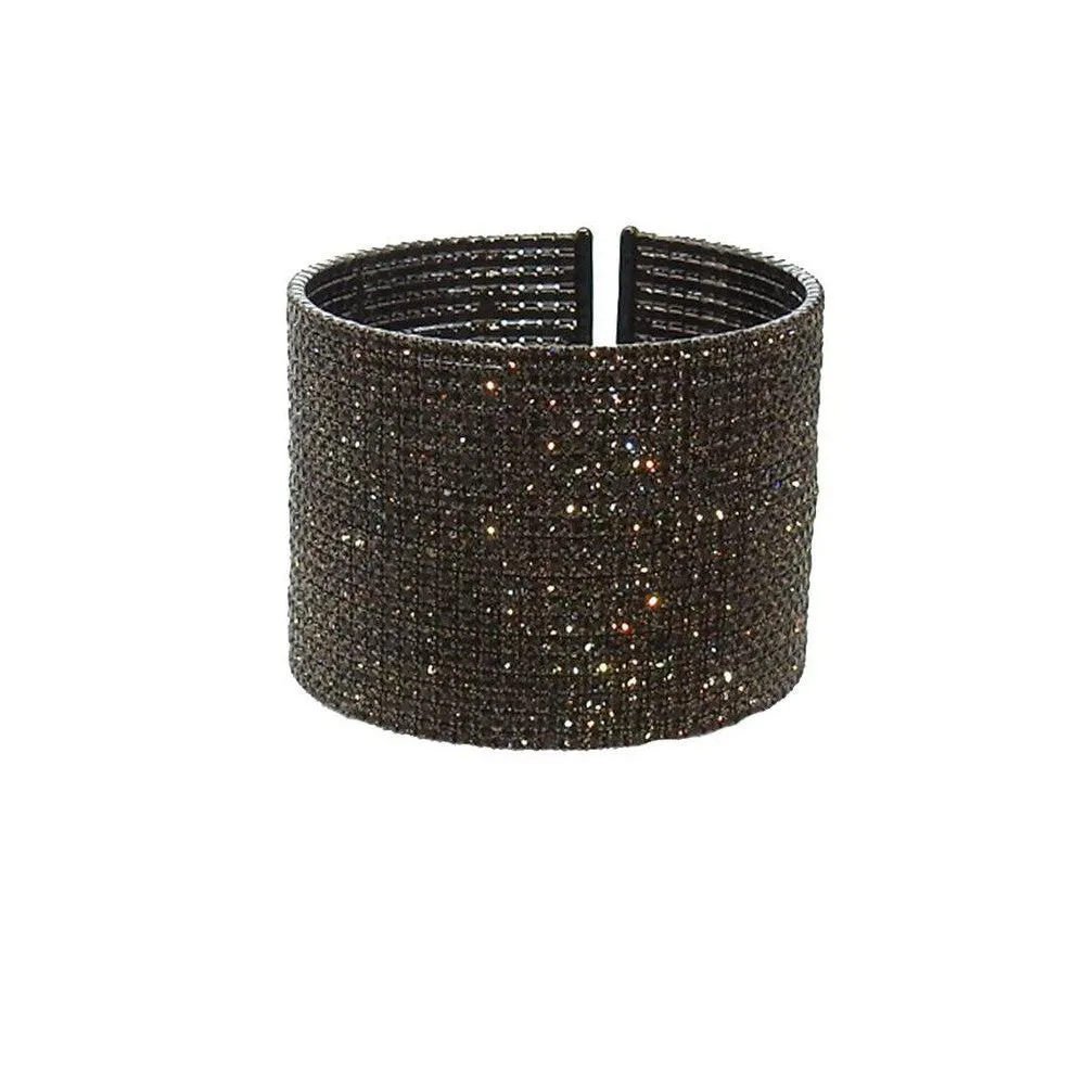 Pave Crystal Cuff